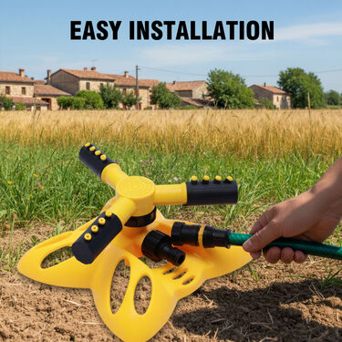 Automatic Rotating Adjustable Garden Sprinkler
